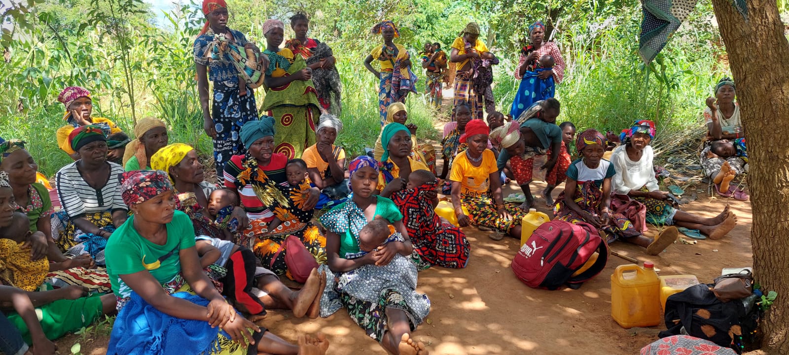 Emergency help for the displaced persons in Cape Delgado, 2024