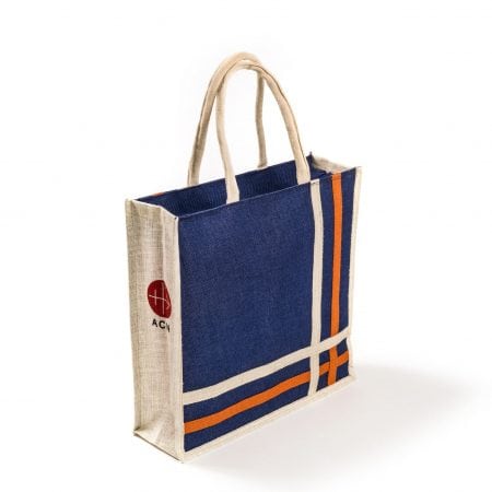 Draagtas jute India blauw HR e1526285843851
