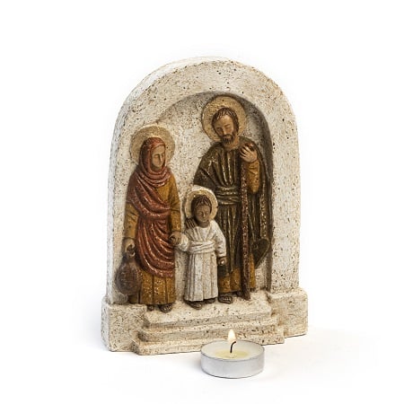 Statue sainte famille (dolomie) 1 Statue sainte famille (dolomie)