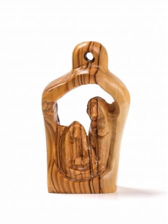 Olijfhouten kerststal hr e1569327736113