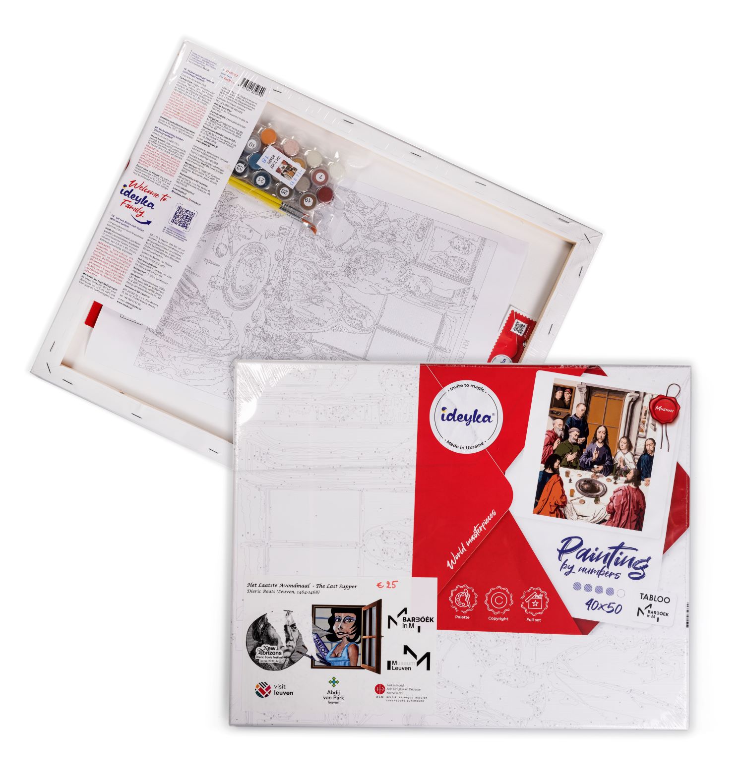 Set de peinture 'la dernière cène', dieric bouts 1 Set de peinture 'la dernière cène', dieric bouts