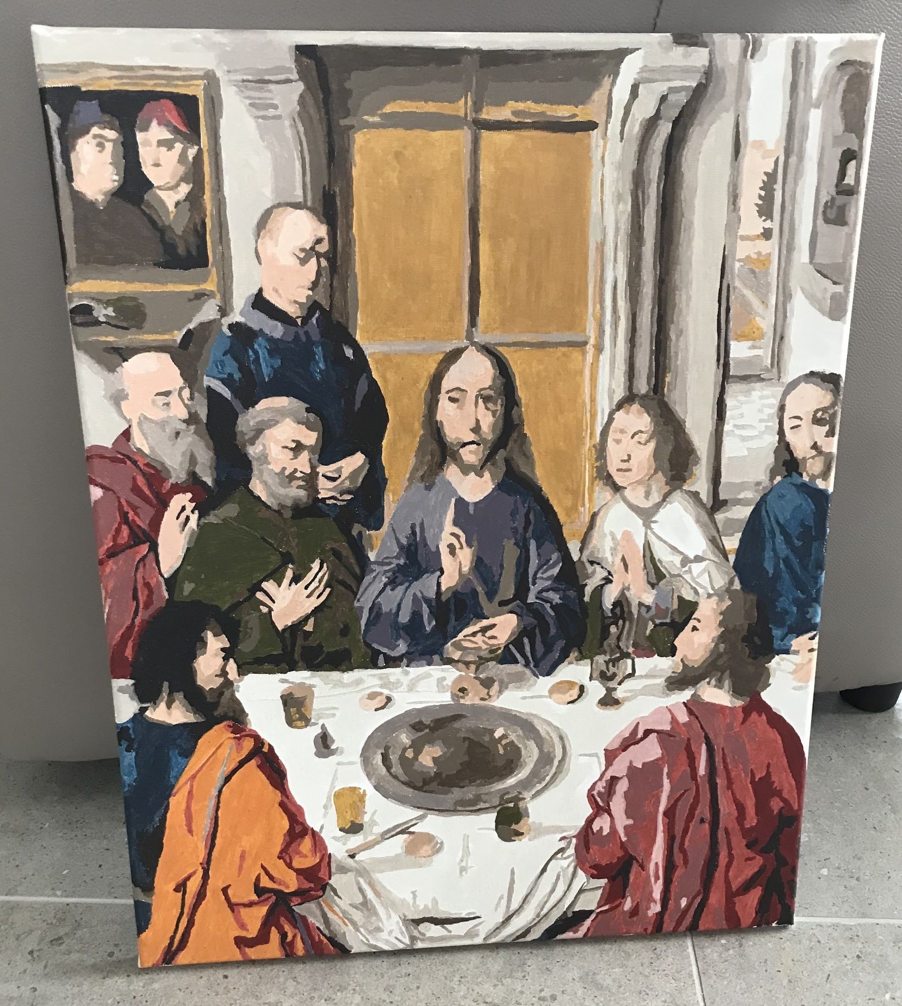 Set de peinture 'la dernière cène', dieric bouts 2 Set de peinture 'la dernière cène', dieric bouts - image 2