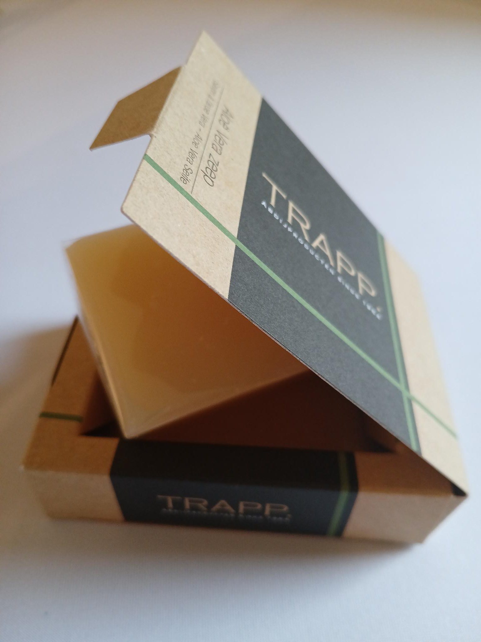 Savon de toilette à l'aloe vera de trapp 1 Savon de toilette à l'aloe vera de trapp