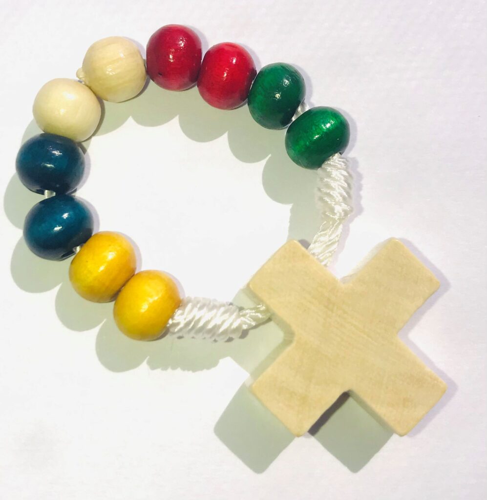 Dizainier coloré 2 Gekleurd tientje een miljoen kinderen bidden de rozenkrans lr