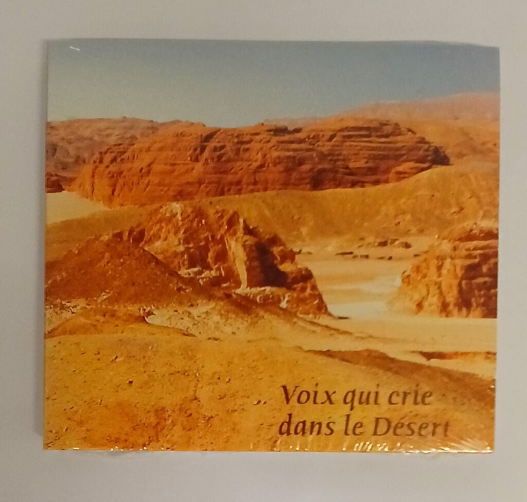Cd voix qui crie dans le desert voorkant