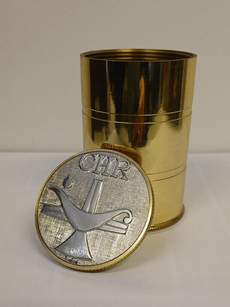 Custode à hosties en métal 3 Hostiehouder