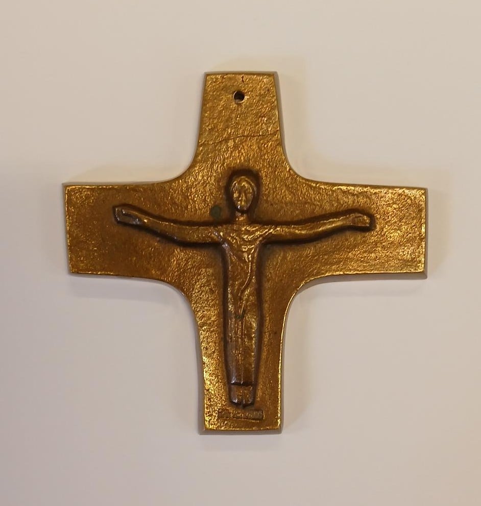Kruis jezus christus in brons tongeren