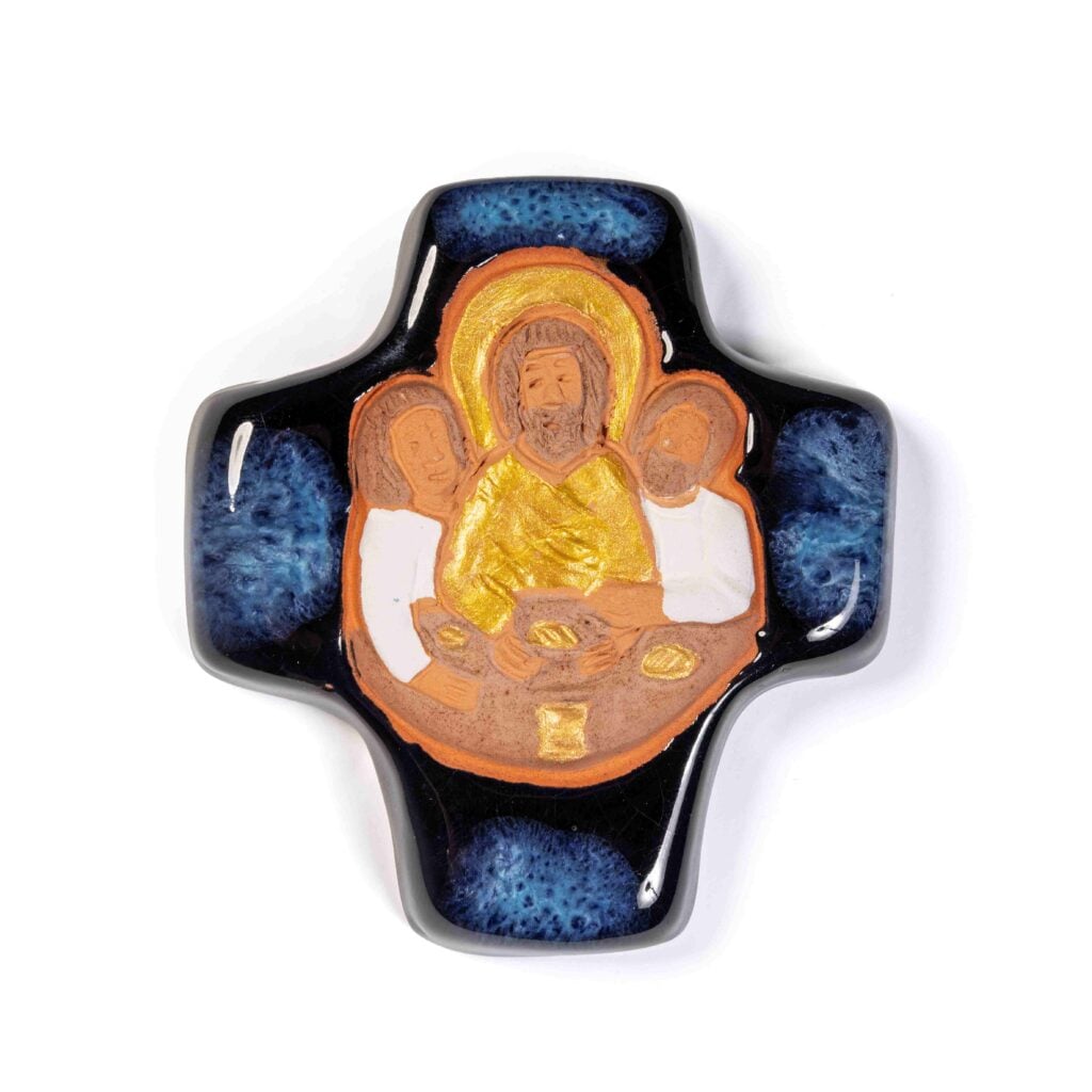 Kruis aardewerk emmausgangers lr