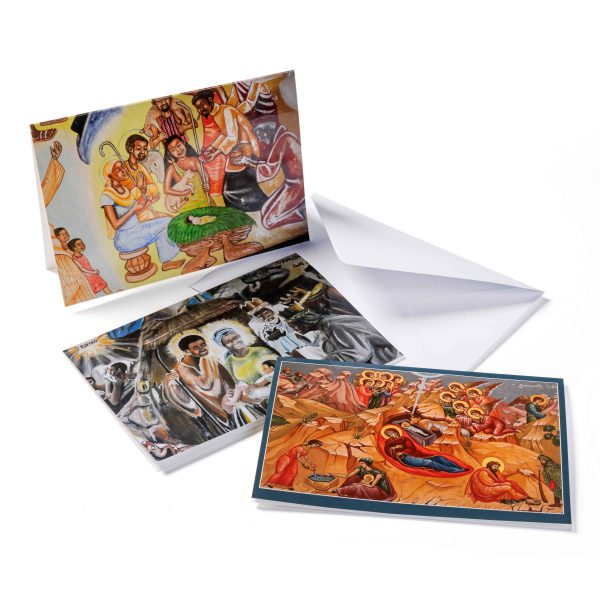 Lot de 3 cartes de Noël des pays à projets