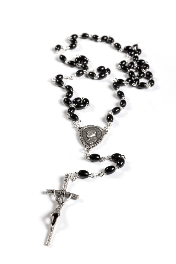 Chapelet noir pape François