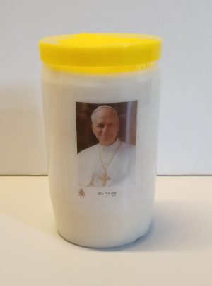 Cierge pape Léon XIV