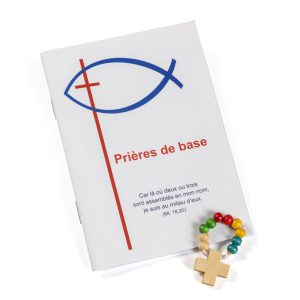 Livret de prières de base avec dizainier