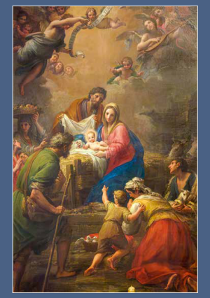 Carte de Noël - La Nativité